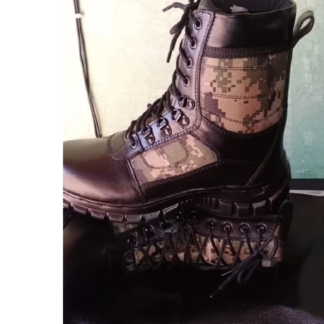 Leather Black Boot hai ankle tactical boot