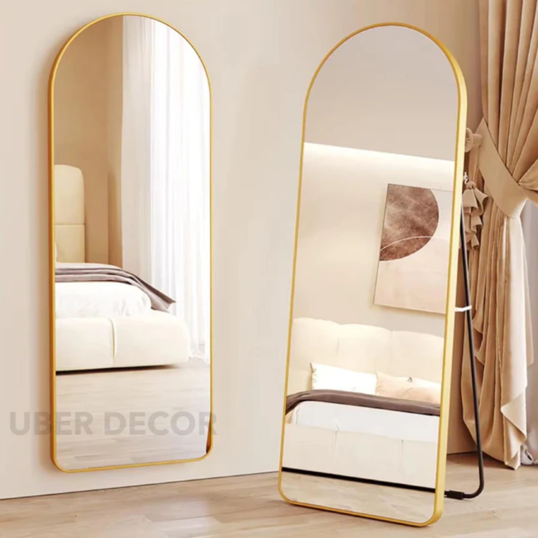 Floor Mirrors for Full-Length Reflection and Room Design