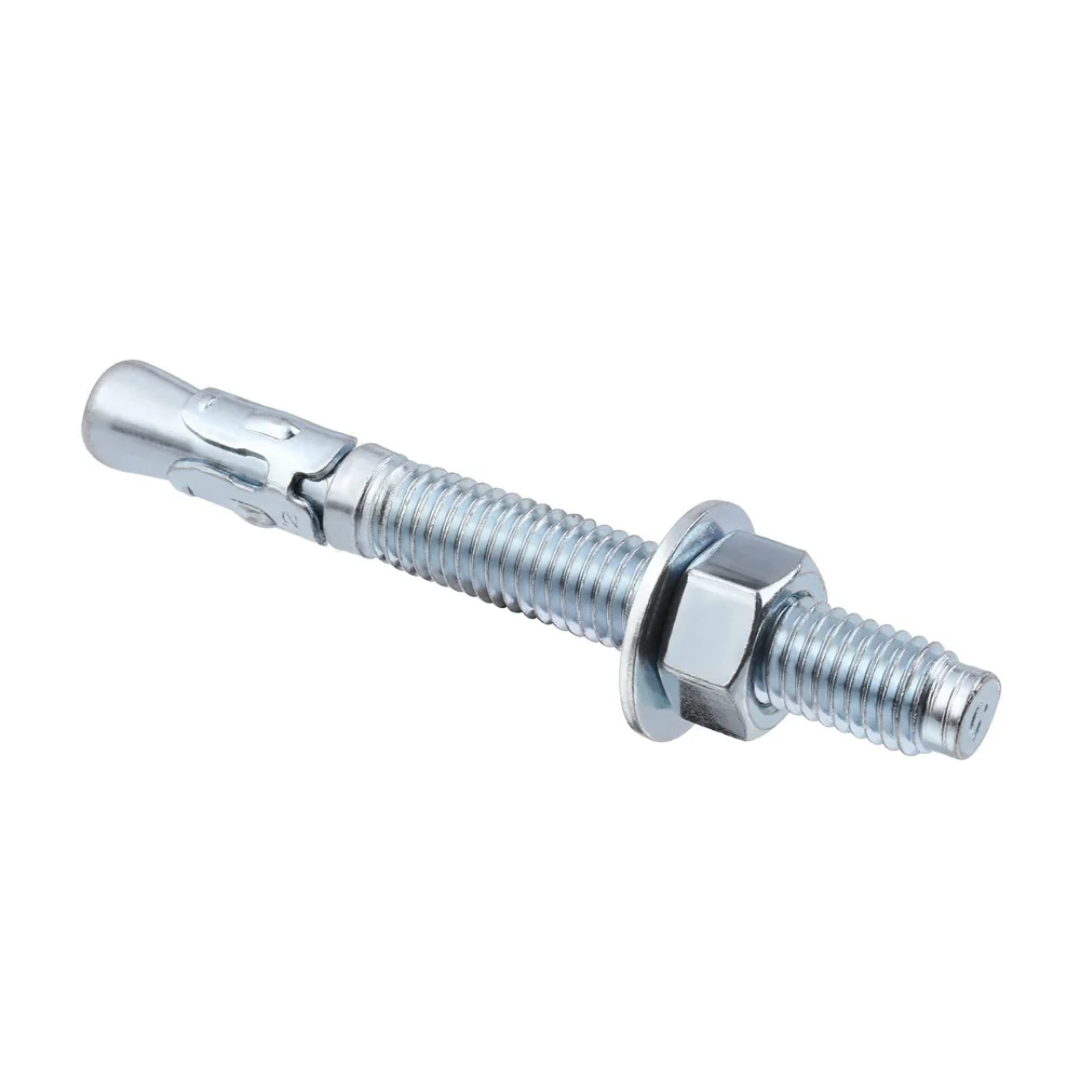 Carbon Steel Wedge Expansion Anchor, For Industrial, Size: 12 X 100mm
