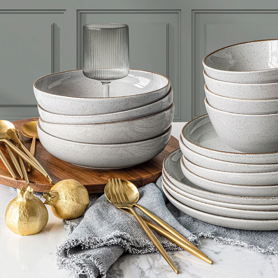  Earthenware Dinner Set – Elegant Dining Collection | UK Supplier