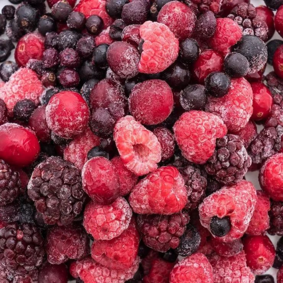 Natural Agrophonics Imported Mixed Berries, Packaging Type: Packet, Iqf
