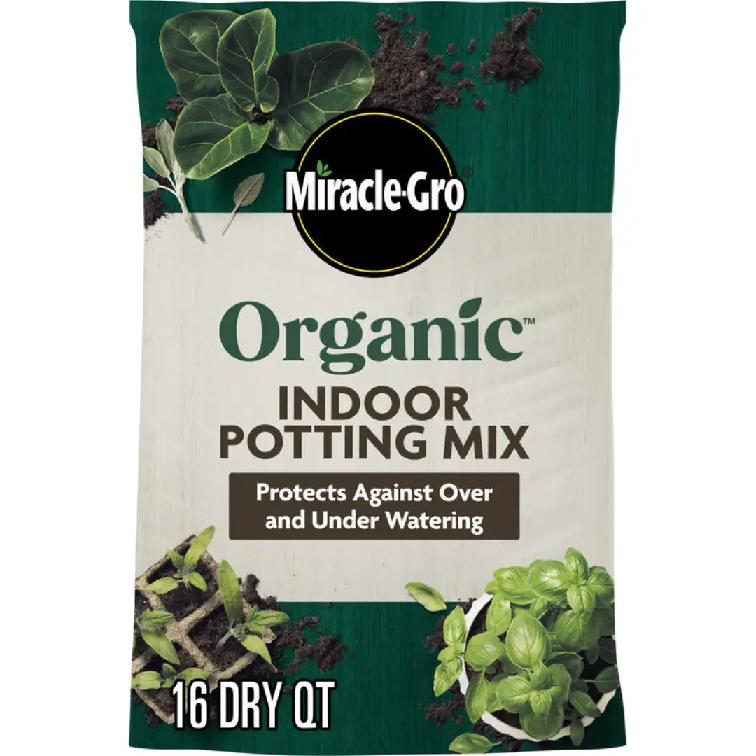 Miracle-Gro® Organic Indoor Potting Mix – Houseplant Soil | Gardening Supplier USA