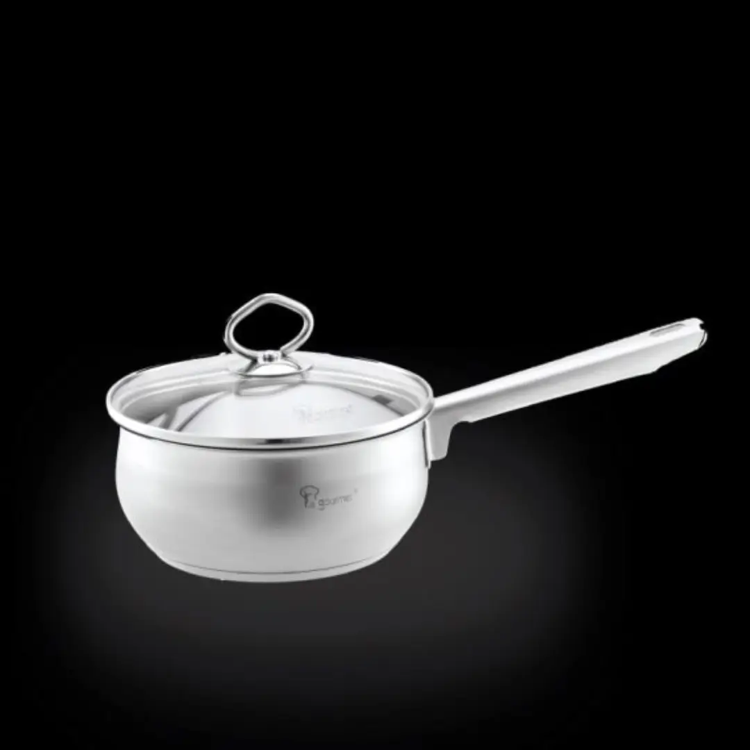La gourmet Classic Stainless Steel Saucepan 1.5L – Malaysia Cookware Supplier