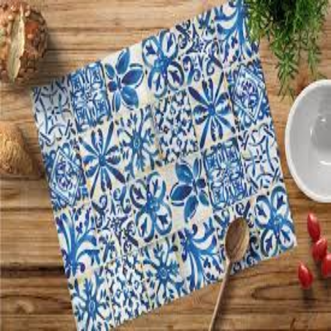 Mosaic Placemats for Creative Table Settings with Texture