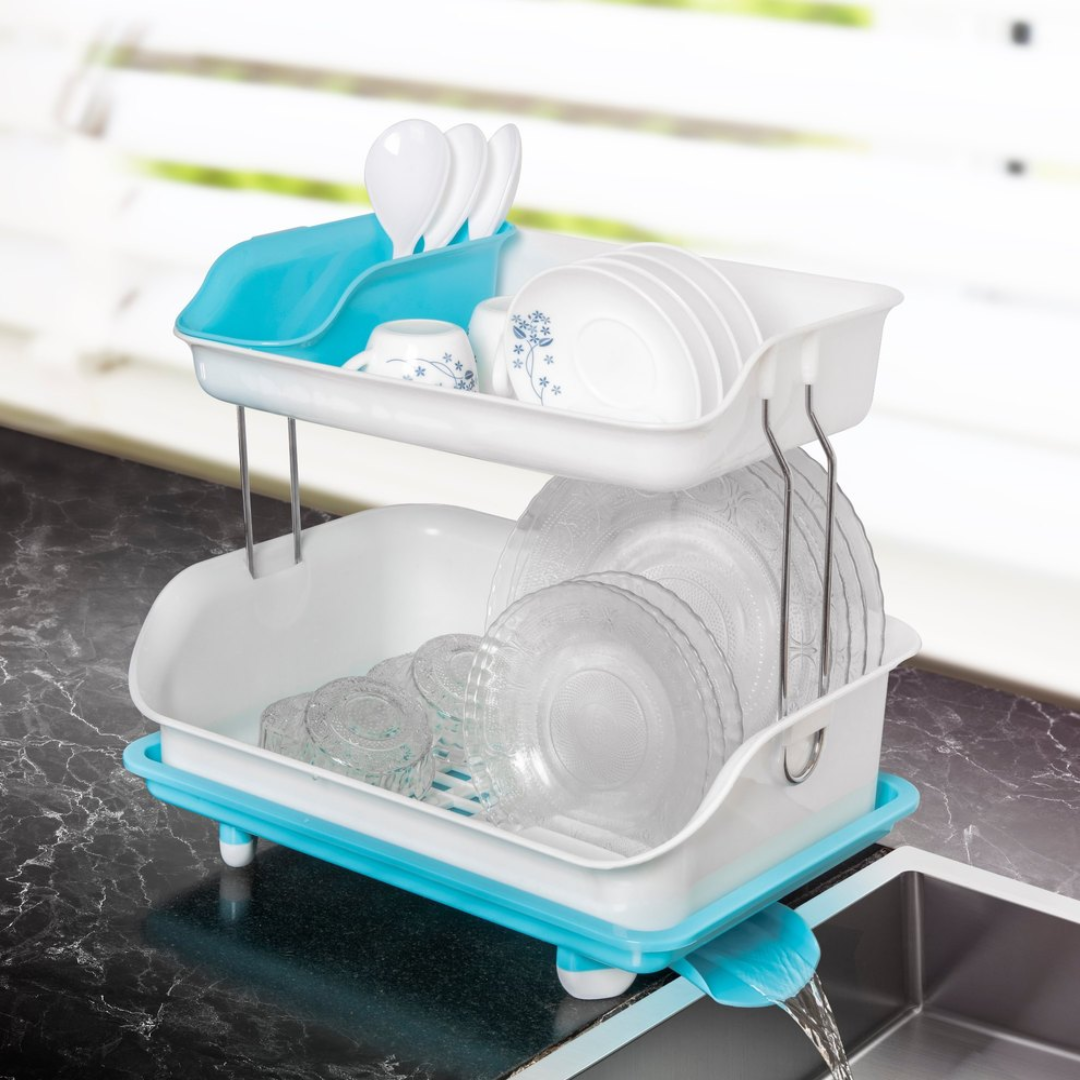 Prexo Free Standing Dish Drainer Rack, Size: 38x44x31 cmPrexo Free Standing Dish Drainer Rack, Size: 38x44x31 cm