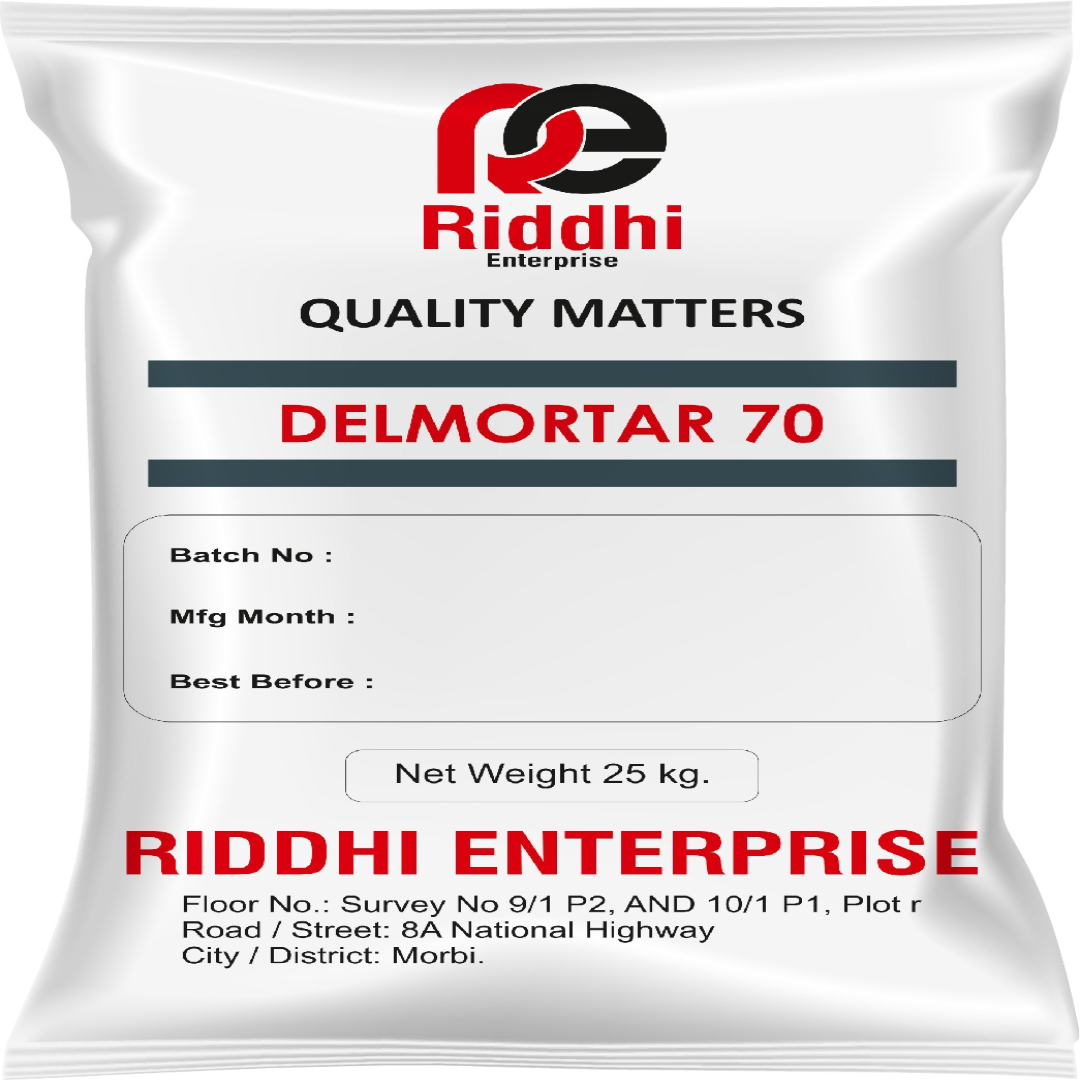 DEL MORTAR 70 – High-Strength Industrial Mortar