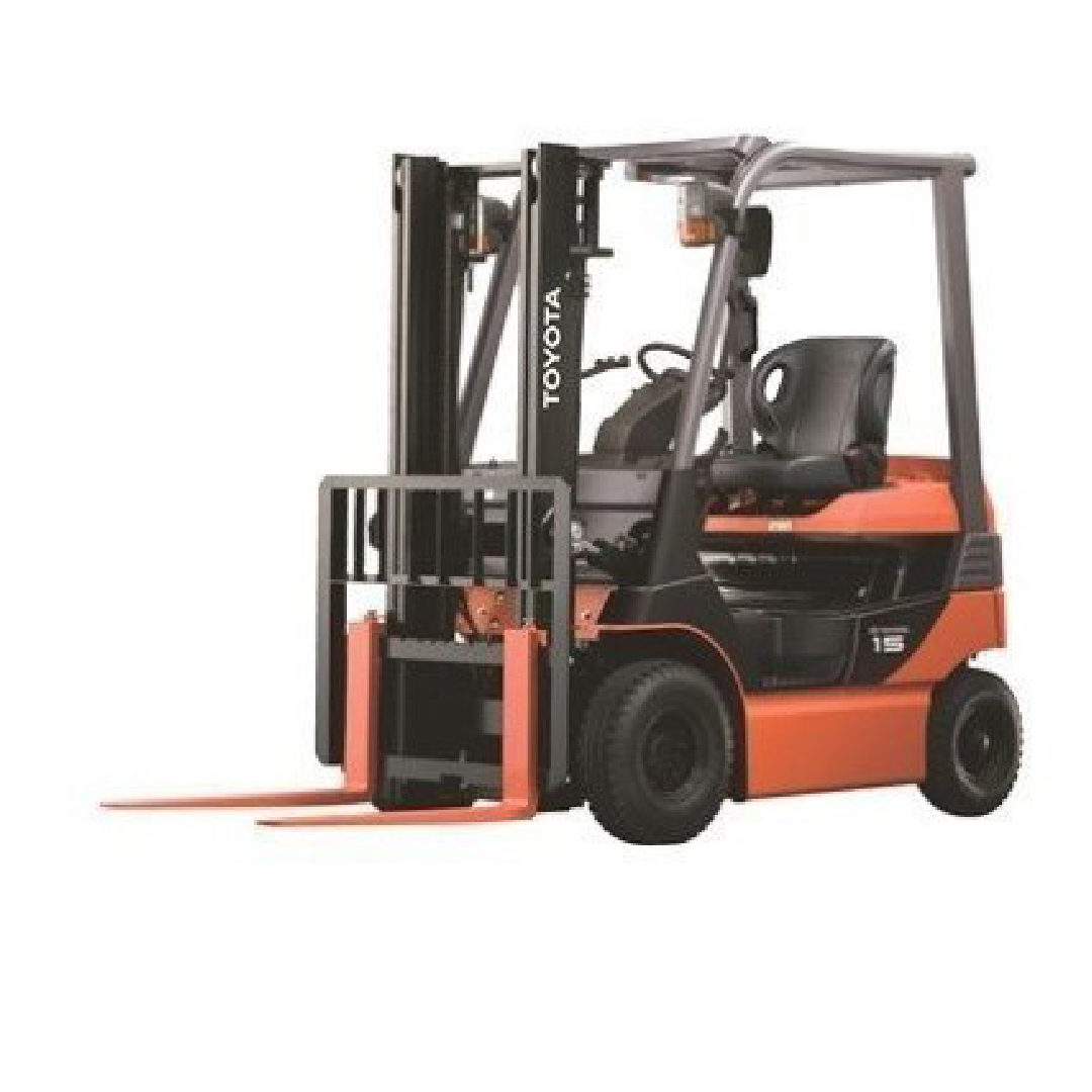 Toyota 8FB10 1 Ton 4 Wheel Electric Counterbalanced Forklift