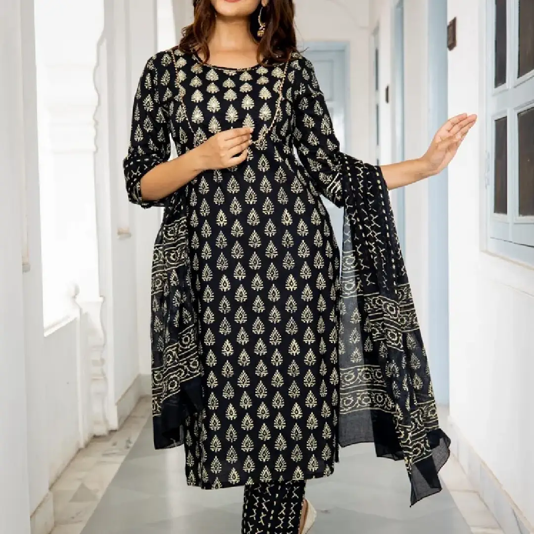 Printed Jaipuri Cotton Kurti–Traditional & Trendy Outfit 