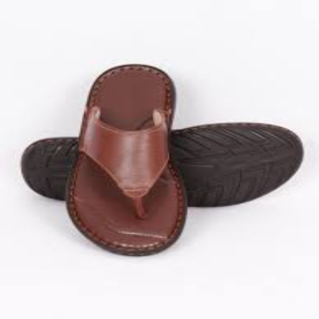 Mens Leather Flip Flop
