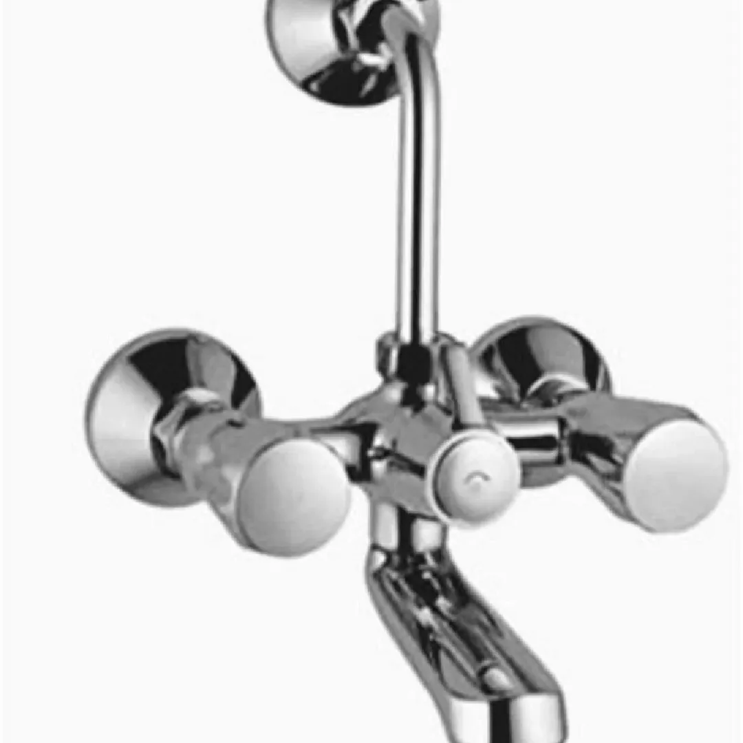 Premium Double Handle Wall Mixer for Modern Kitchen Designs 