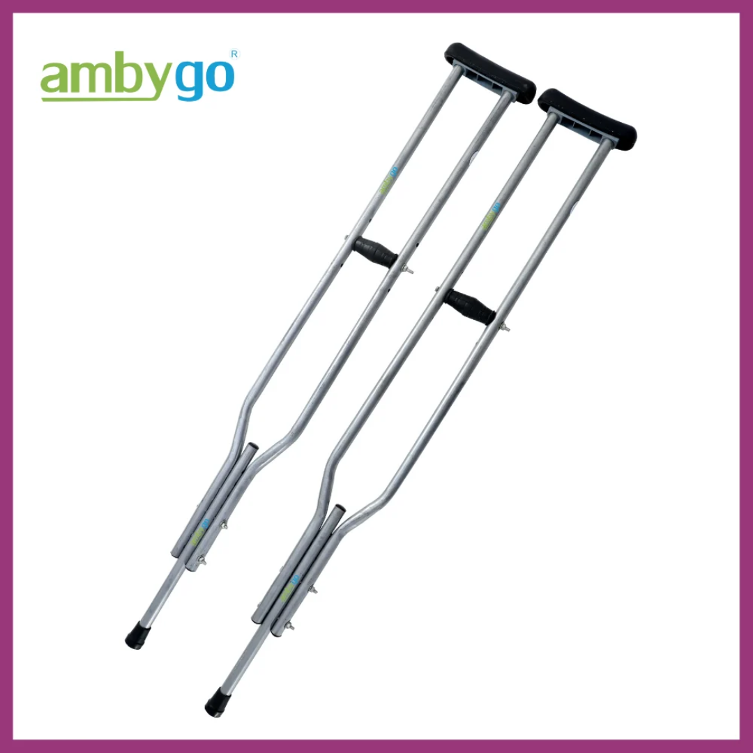 Aluminium Auxiliary Crutches Ambygo