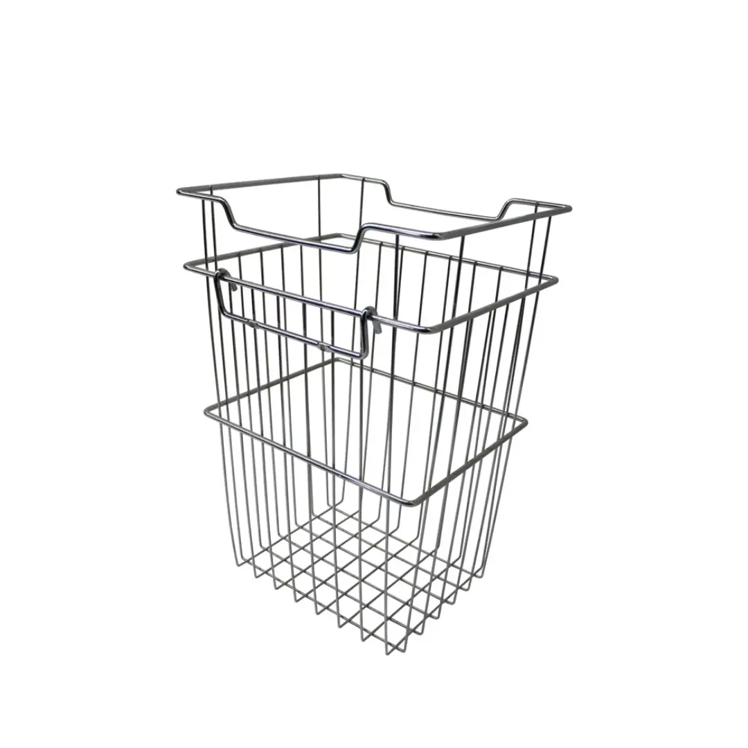 Chrome-Plated Stainless Steel Laundry Basket – Wholesale Supplier from USA