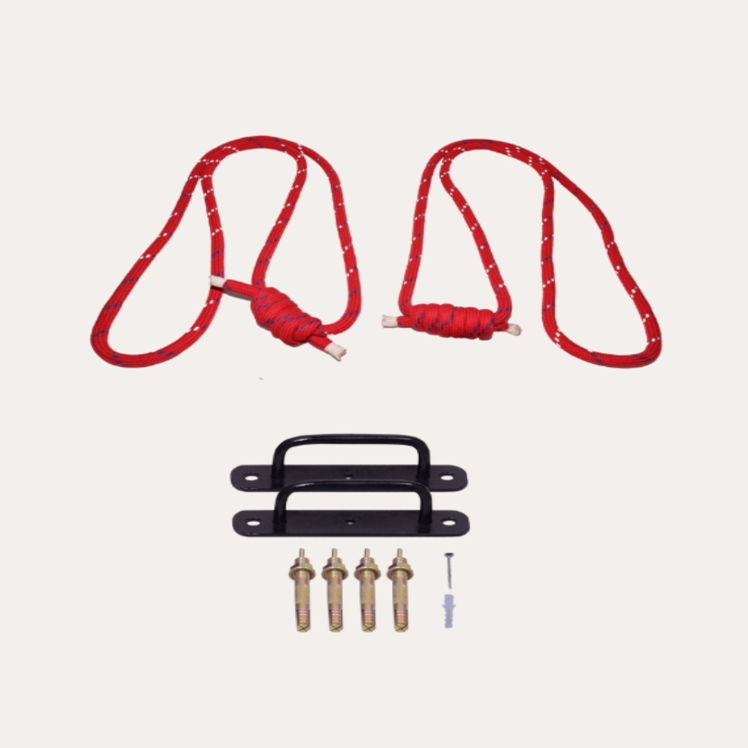 Yoga Wall Rope Pair & Hook Set - Yoga Props