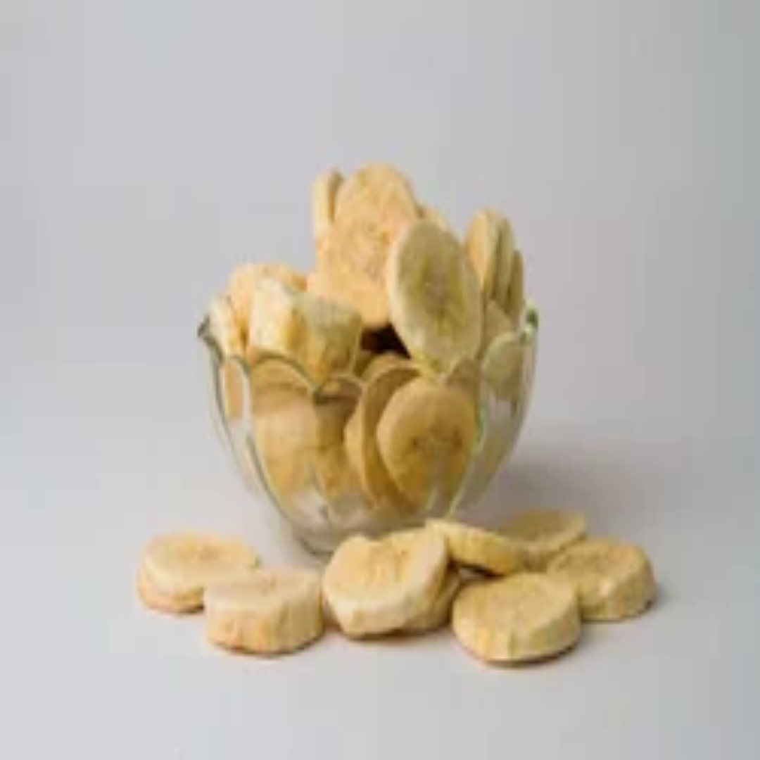 Dried Banana Slices Healthy & Delicious Snack
