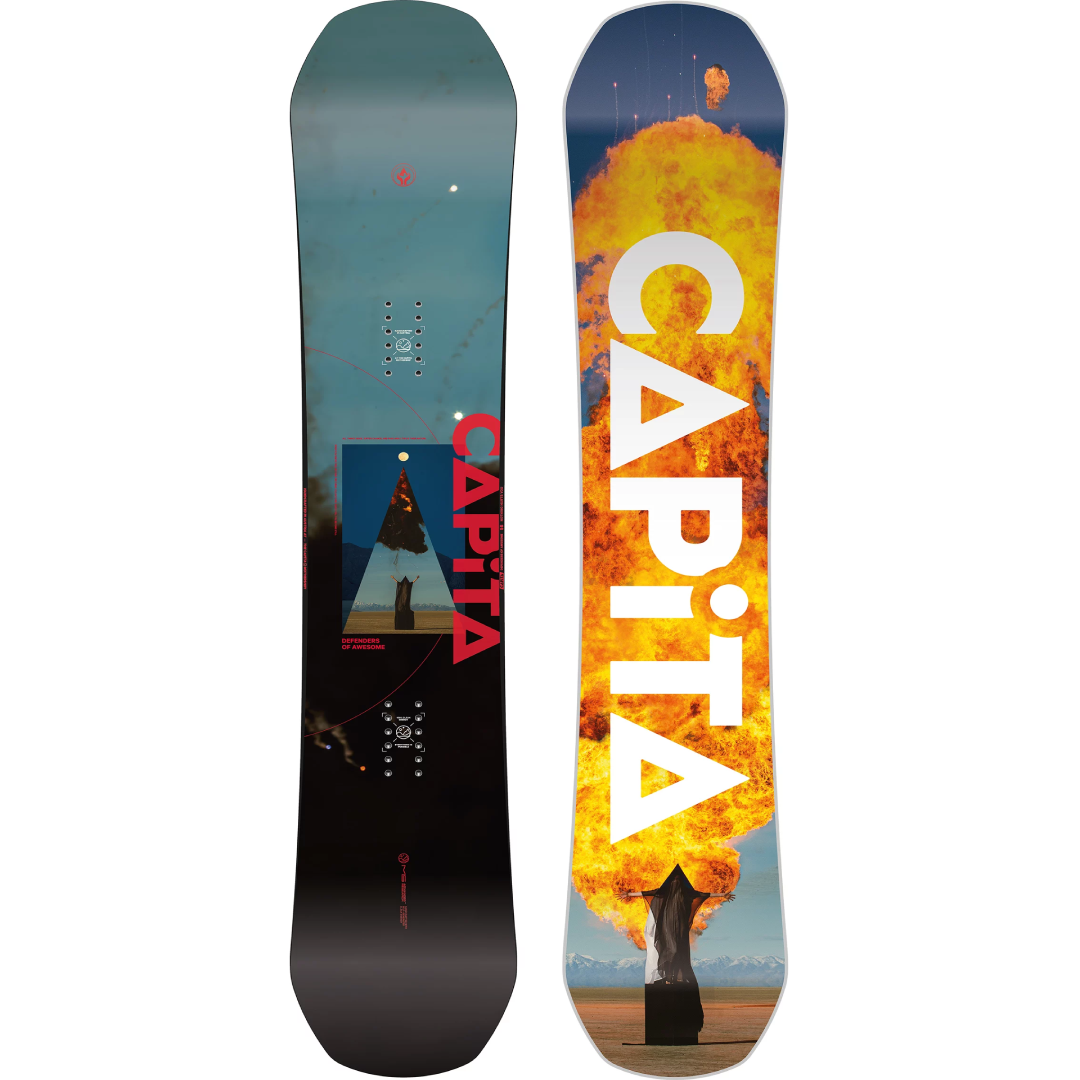 DOA Defenders Of Awesome Hybrid Camber Snowboard
