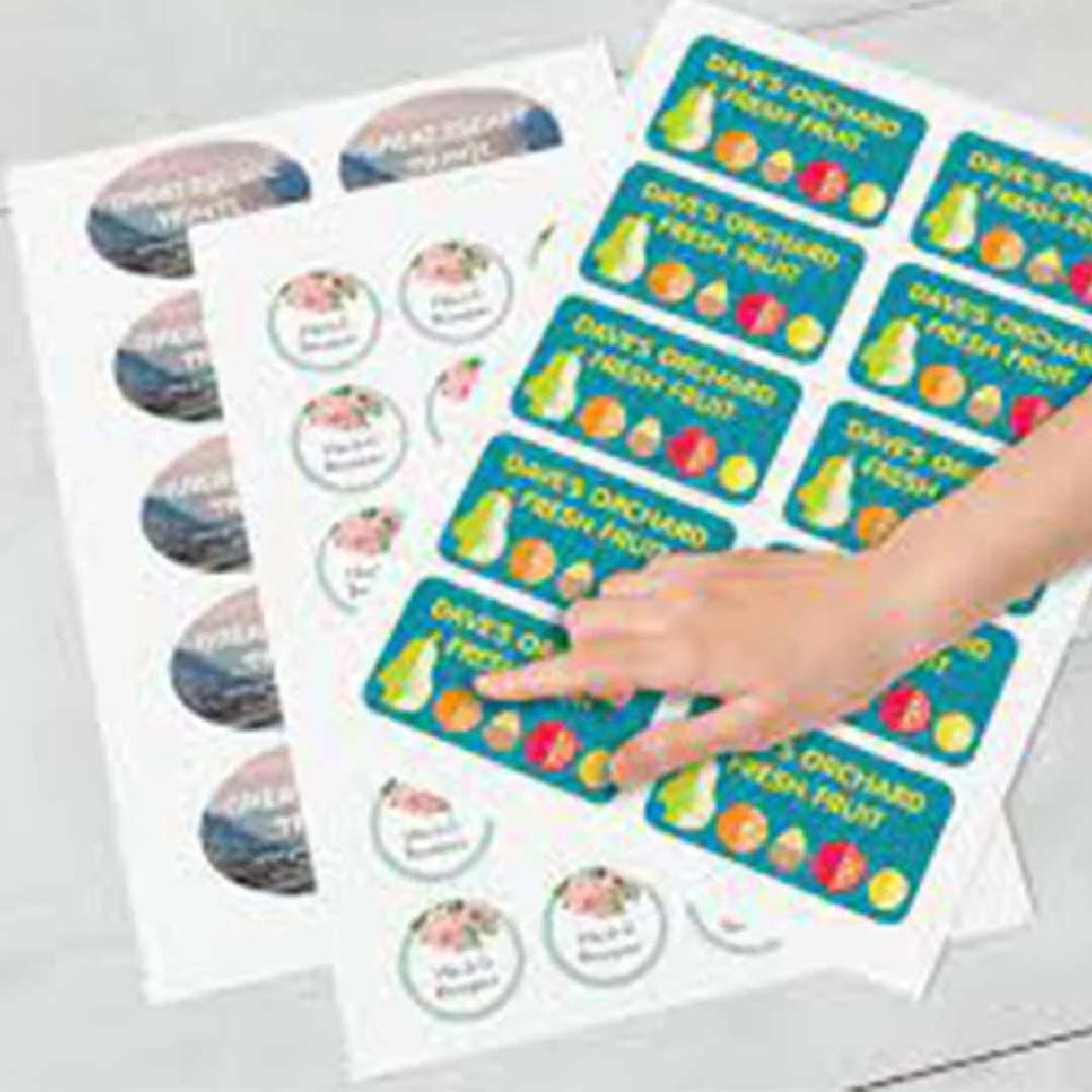PVC Printed Labels, Cosmetics