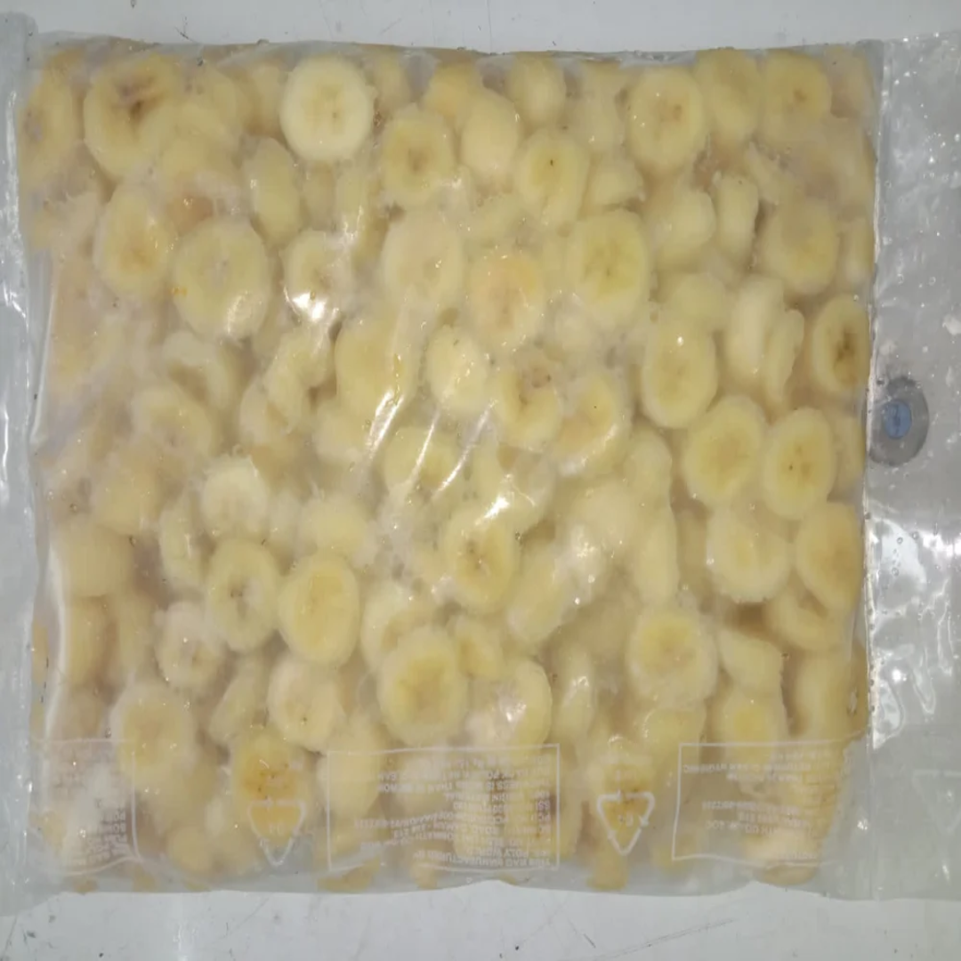Natural Frozen Banana Slices, Packaging Size: 1 Kg, Packaging Type: Packet