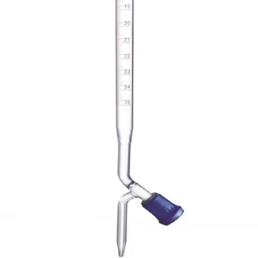  High-Precision Sabar Scientific Transparent Glass Burettes for Labs