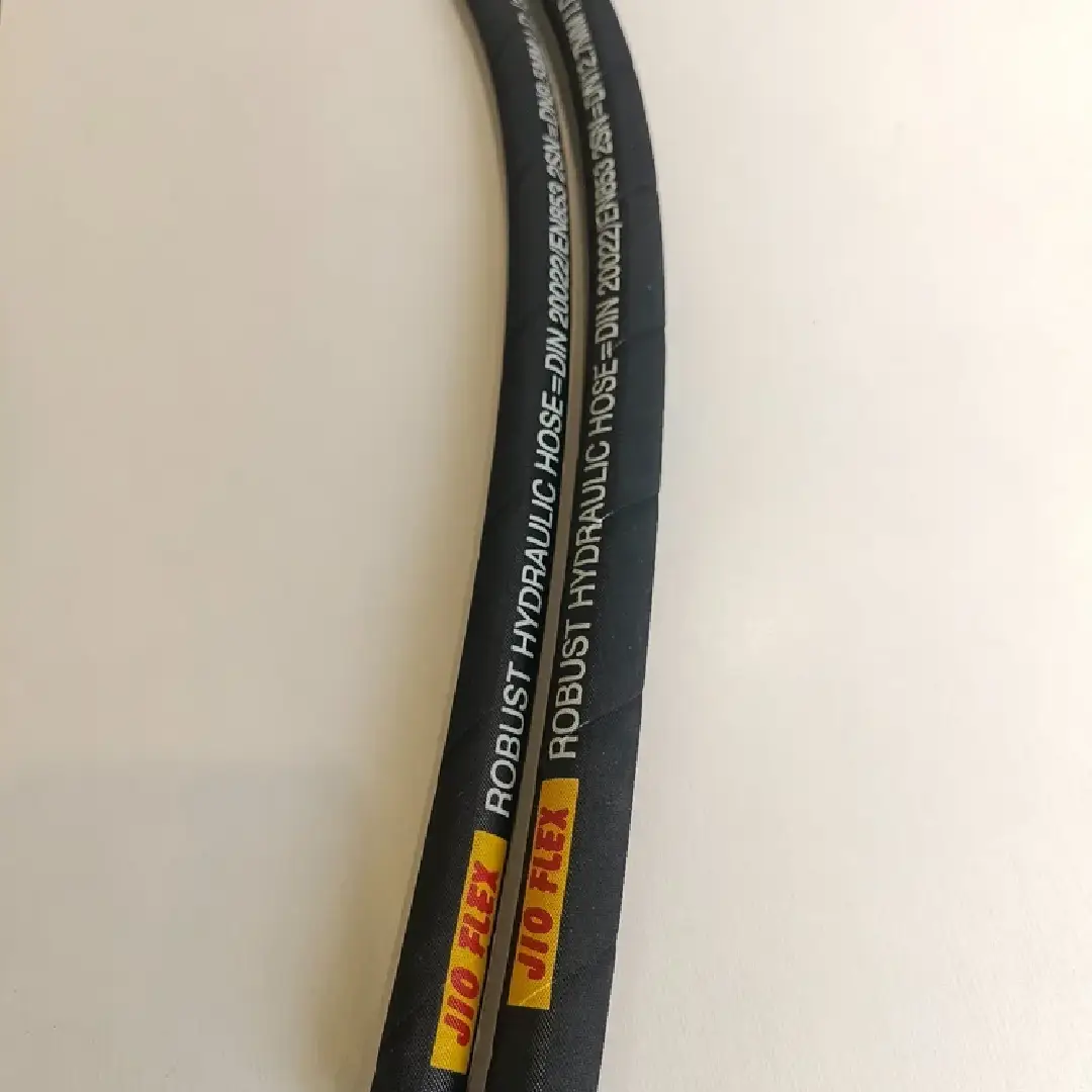 Heavy-Duty Hydraulic Hose Pipe - High-Pressure Industrial Use