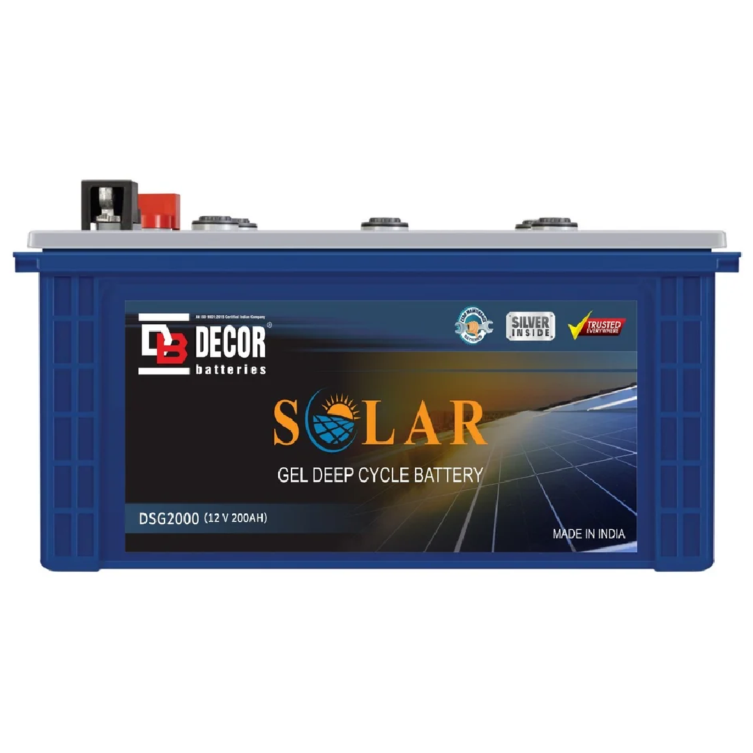 SG2000 12v 200Ah Solar Gel Battery