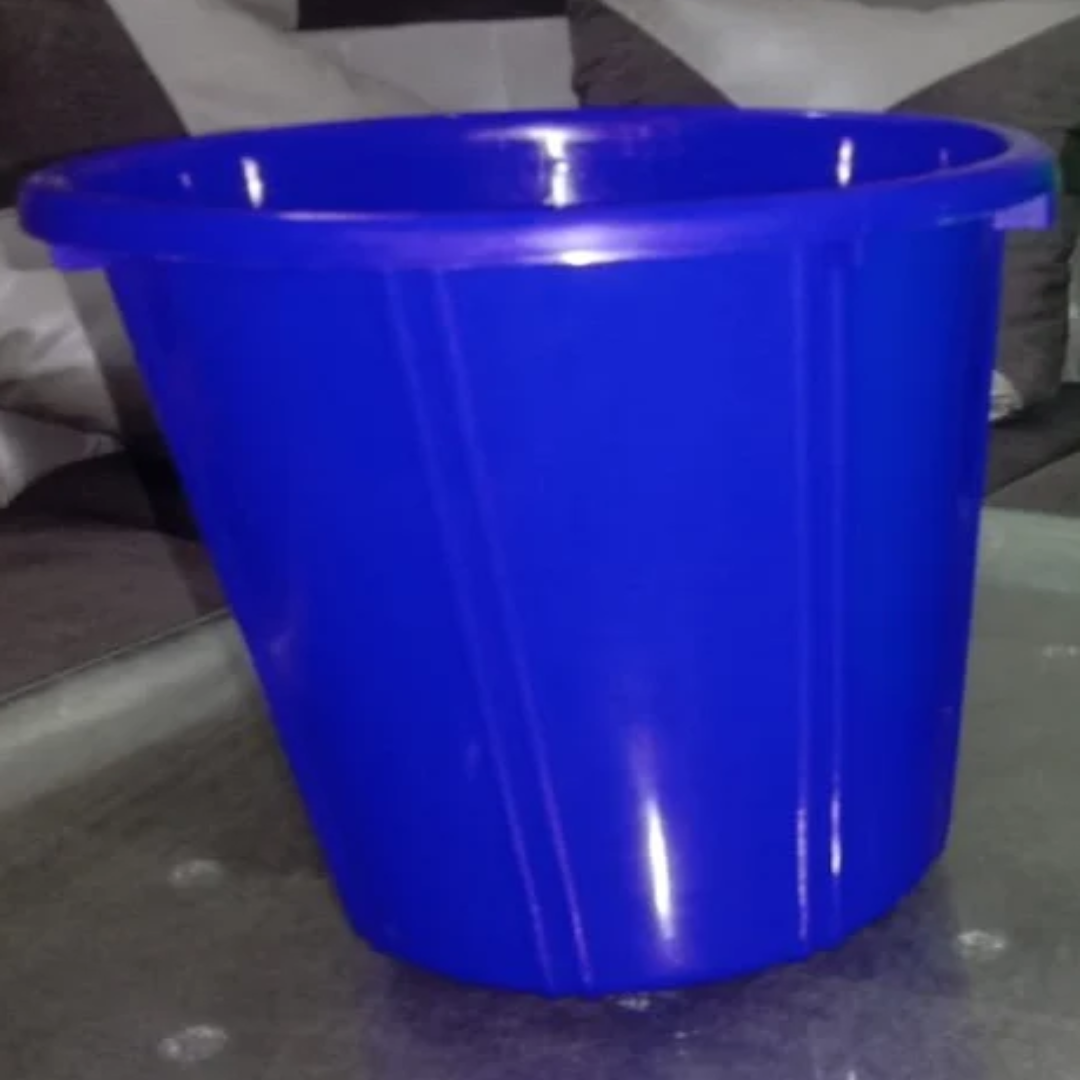 Round Green Open Top Plastic Trash Can (Dustbin), Capacity: 10 L