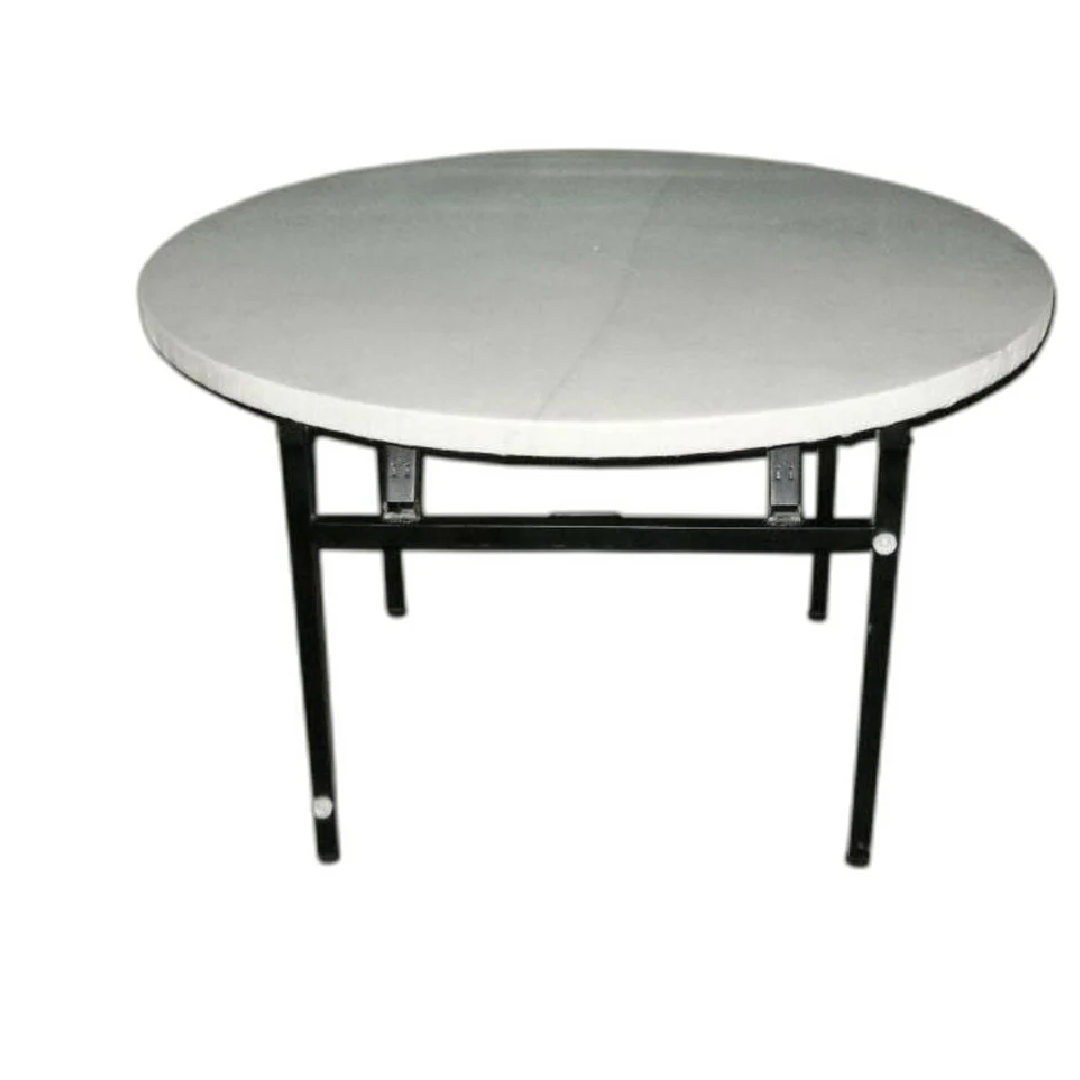 MS,Wood Banquet Table Round 01