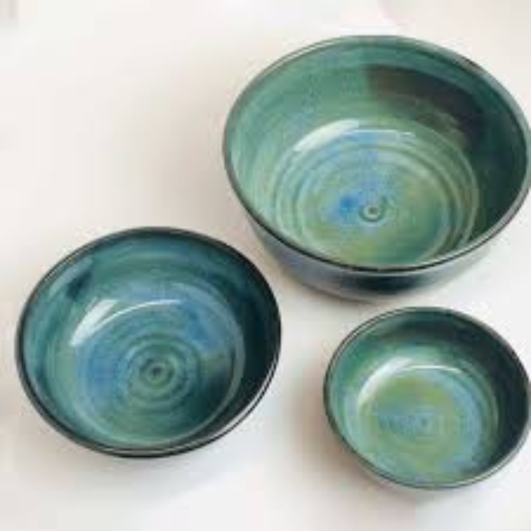 Nested Bowls Space Saving Stackable Bowl Set for Smart Storage Serving and Everyday Kitchen Use