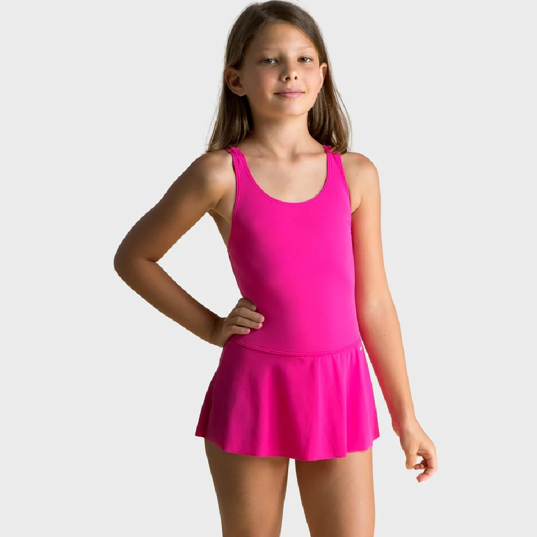 Ladies Swim Suit Nylon Girls Swimming Costume, Black