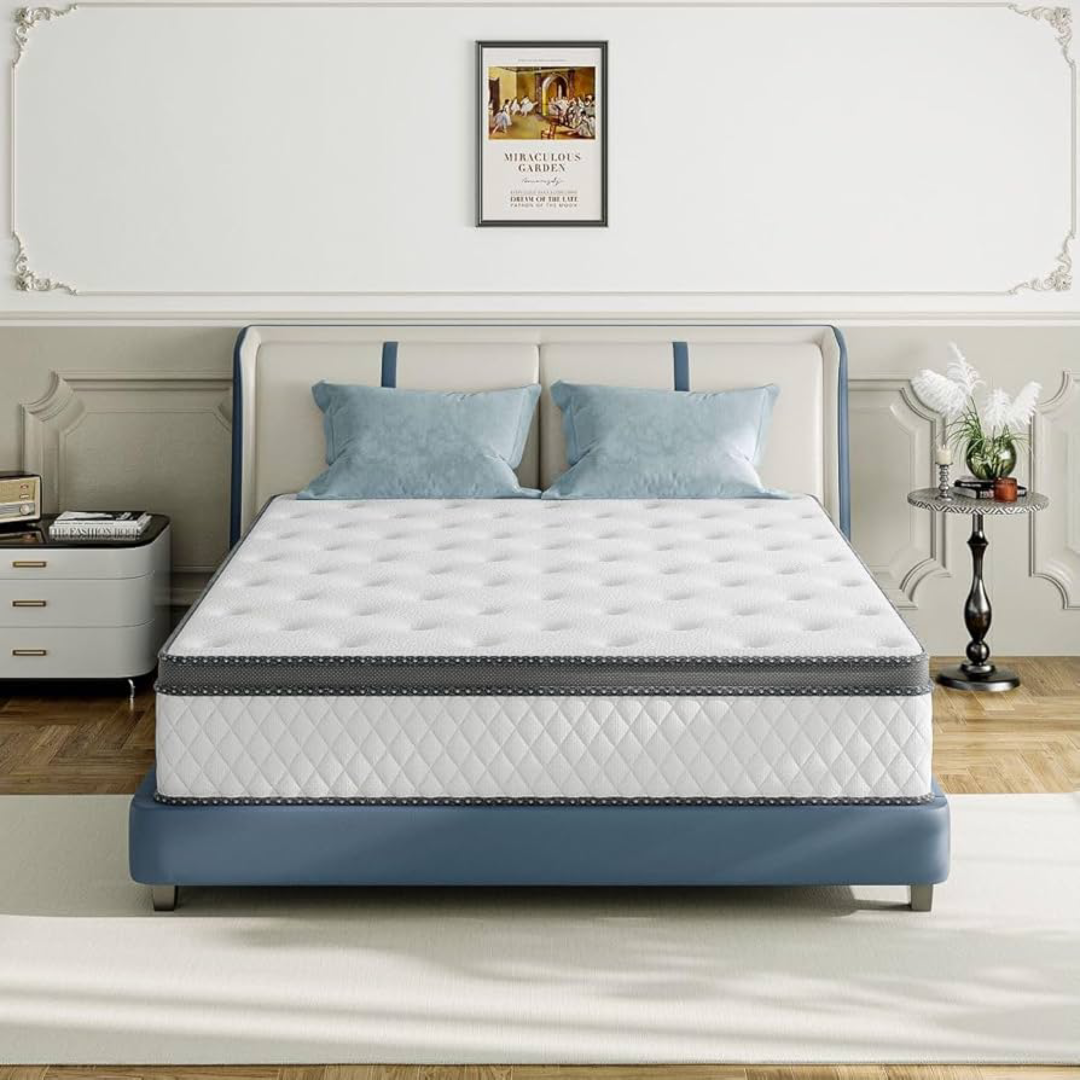 Memory Foam Hybrid Mattress Medium Firm USA