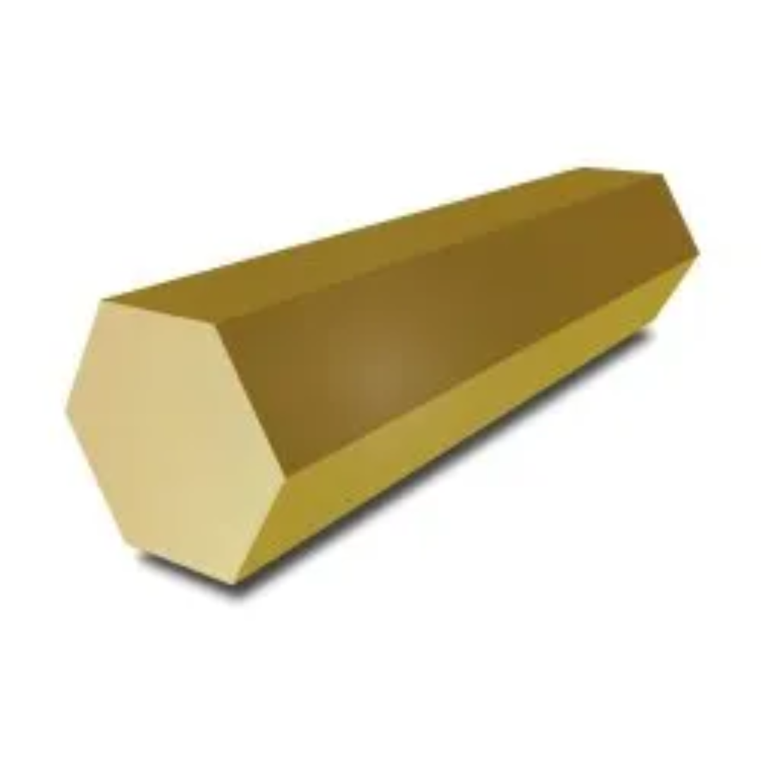 Hexagonal Brass Hex Rod