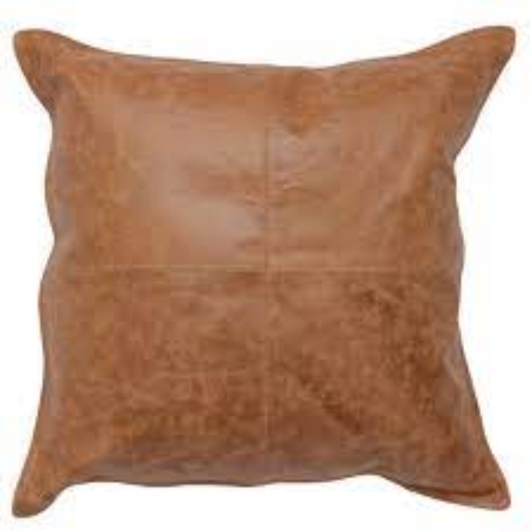 Decorative Leather Throw Pillows For Sofa