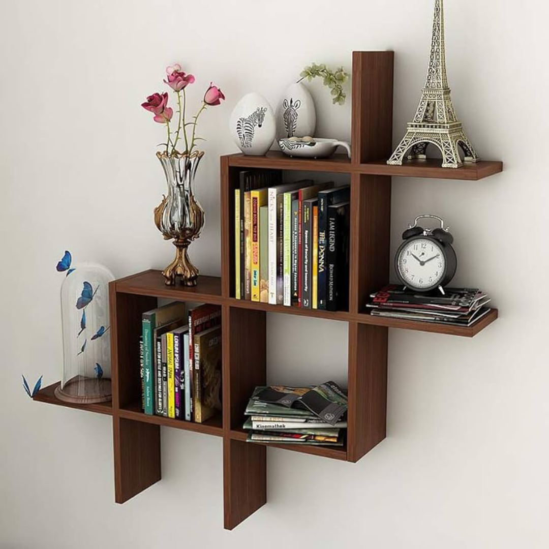 Wall-Mounted Shelving Space-Saving Rack Malaysia