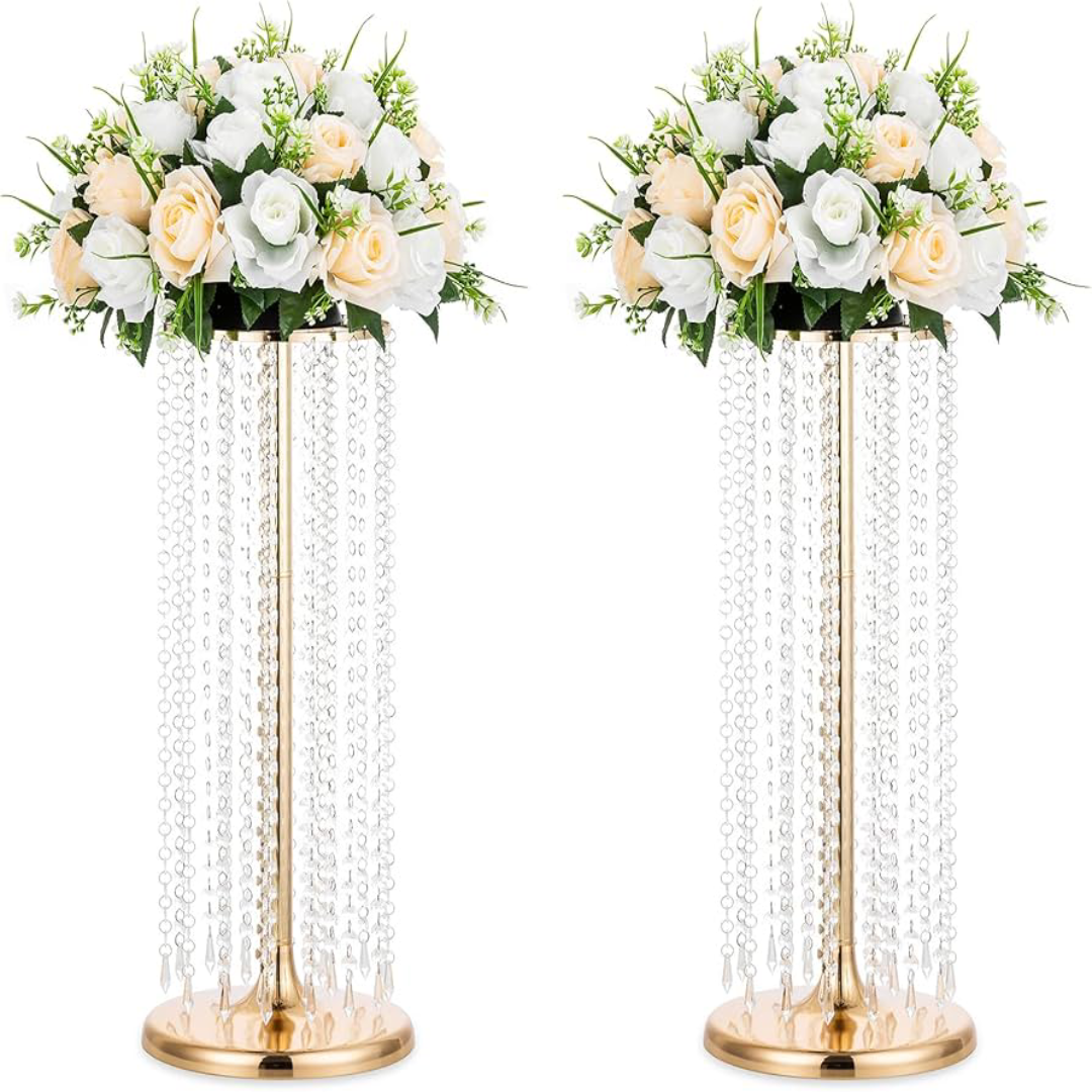 Glass and Crystal Centerpieces for Elegant Event Decor