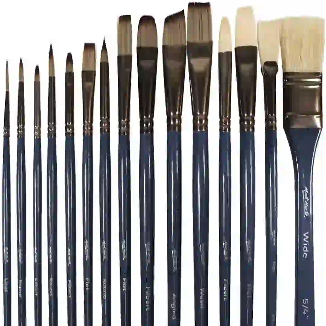 Watercolor & Acrylic Brushes Art Tools UAE