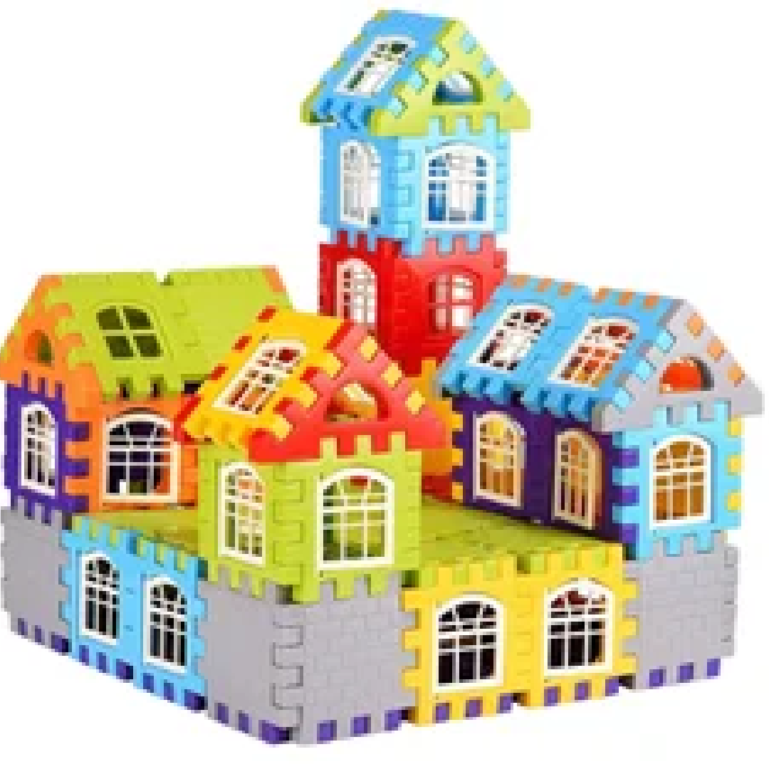 My Happy Clipo Architectural Blocks (H-4), 4-6 Yrs