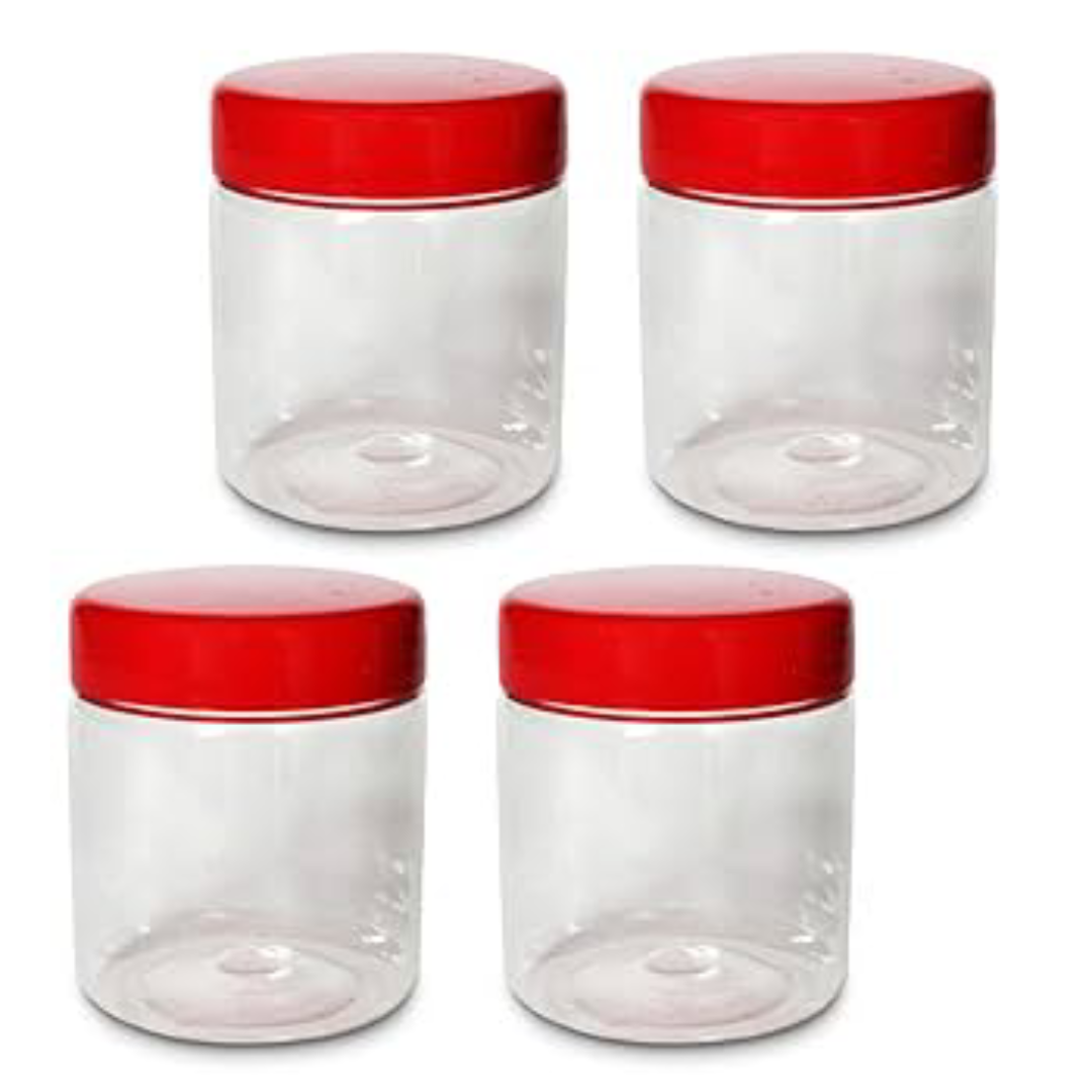 Bulk Plastic Screw-Top Jars Available Wholesale