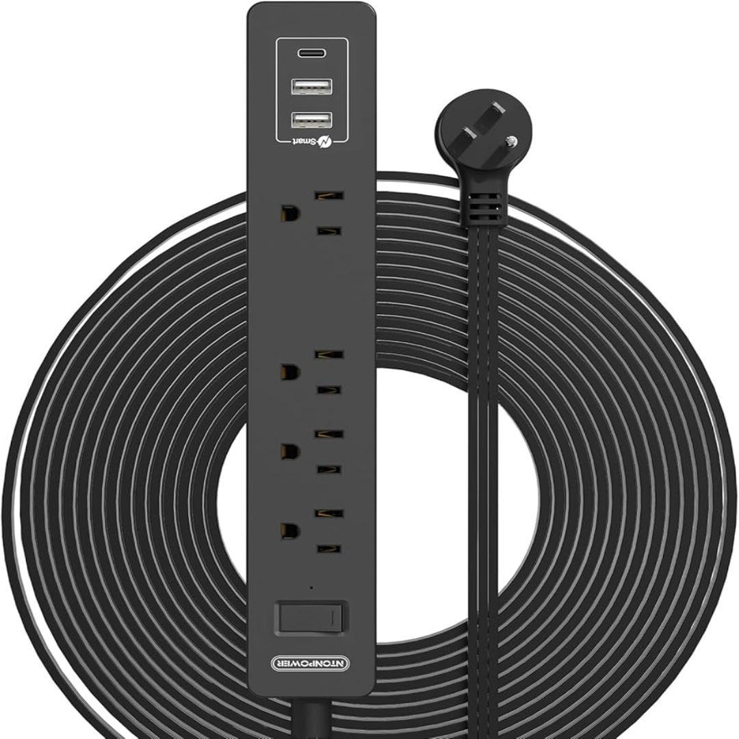 Flat Extension Cords Space-Saving UAE Power Supply