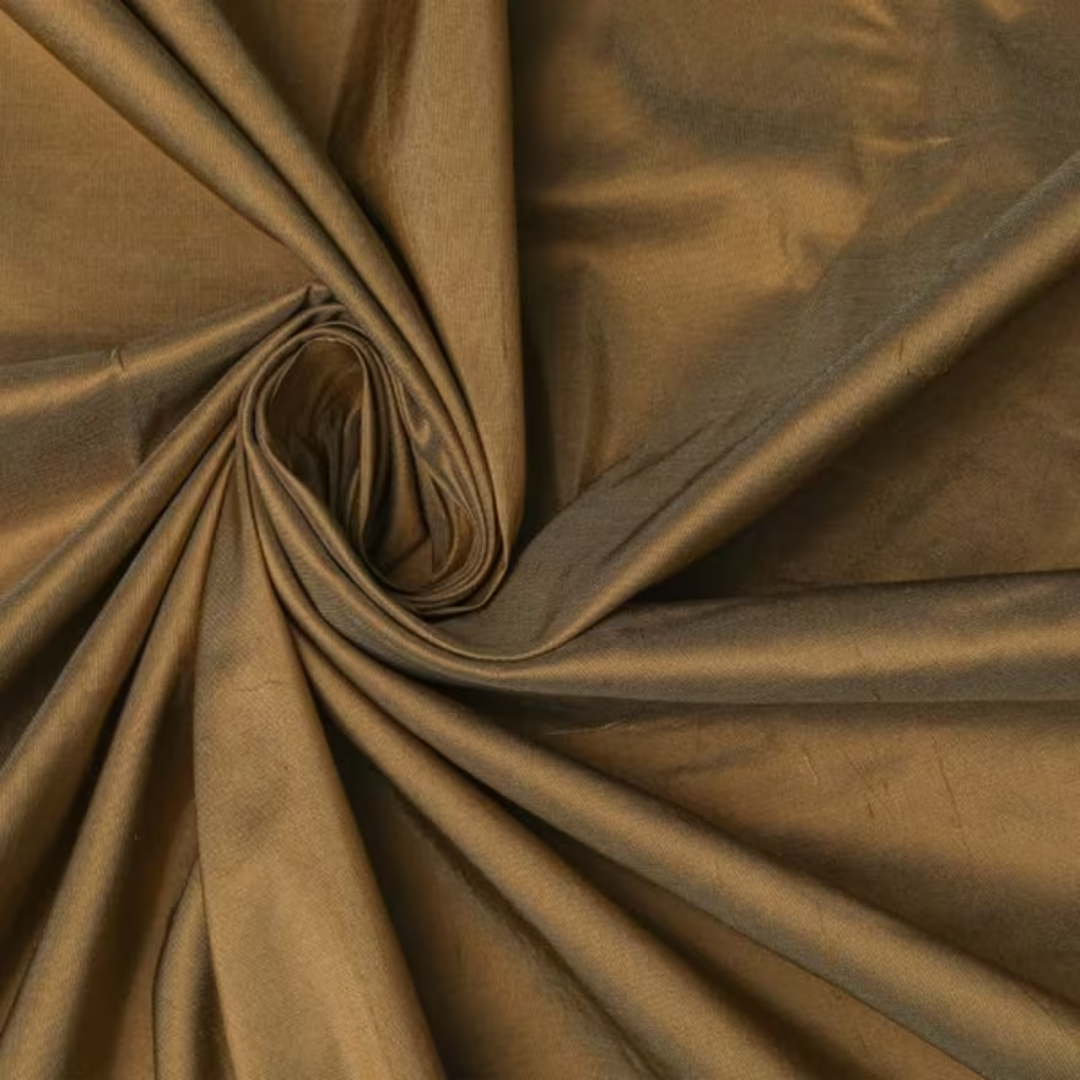 Dupioni Silk Fabrics Glossy Finish UAE Wholesaler