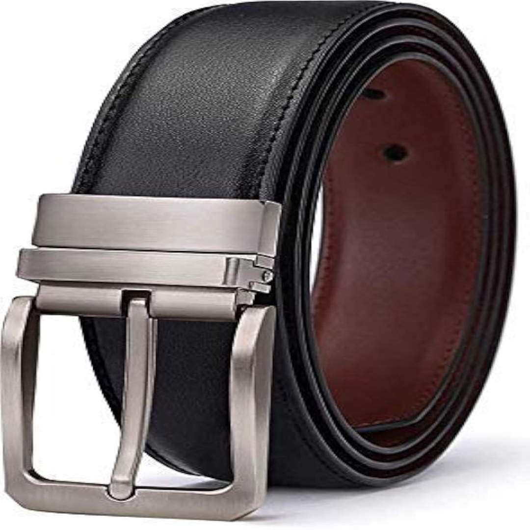 Luxury Leather Formal Belts For Office Wear