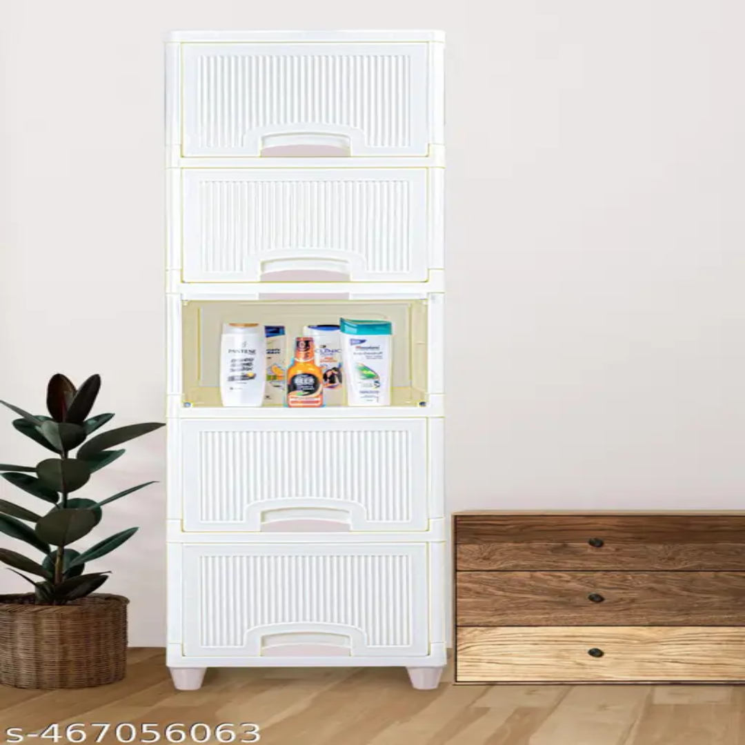 Modern Plastic Modular Cabinets Smart Storage Option
