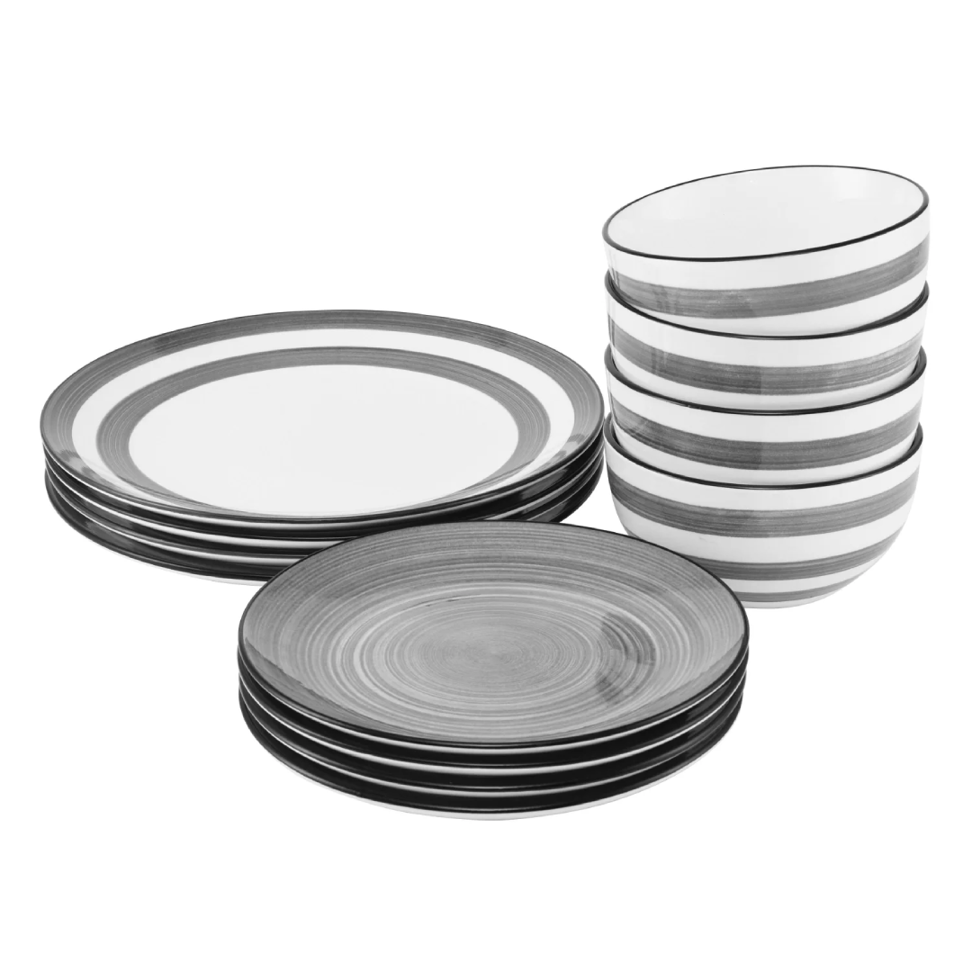 Best Price Salcombe Porcelain Grey Dinner Set – Wholesale Clearance | Turkey Supplier