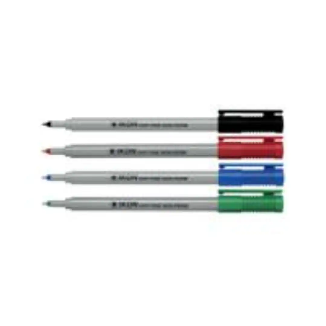 Ikon OHP Pens Non-Permanent Fine Point 4 Pack UK