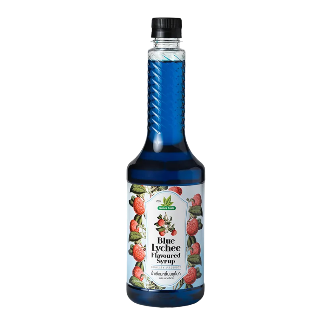 Blue Lychee Flavoured Syrup For Refreshing Treats
