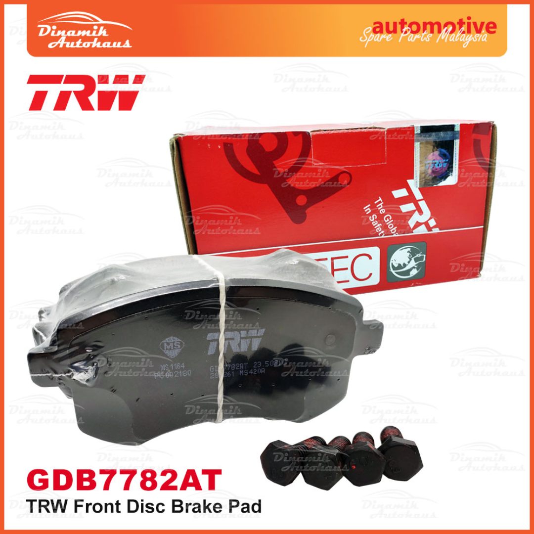 TRW Brake Pad GDB7782AT – Proton Front Brakes Malaysia