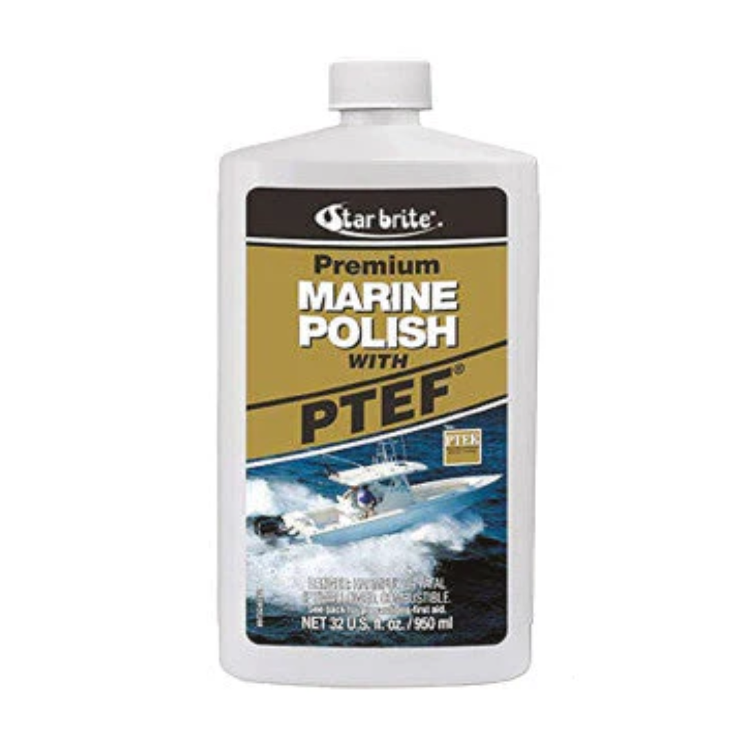 Star Brite PTEF Polish for Lasting Shine on Marine Hulls