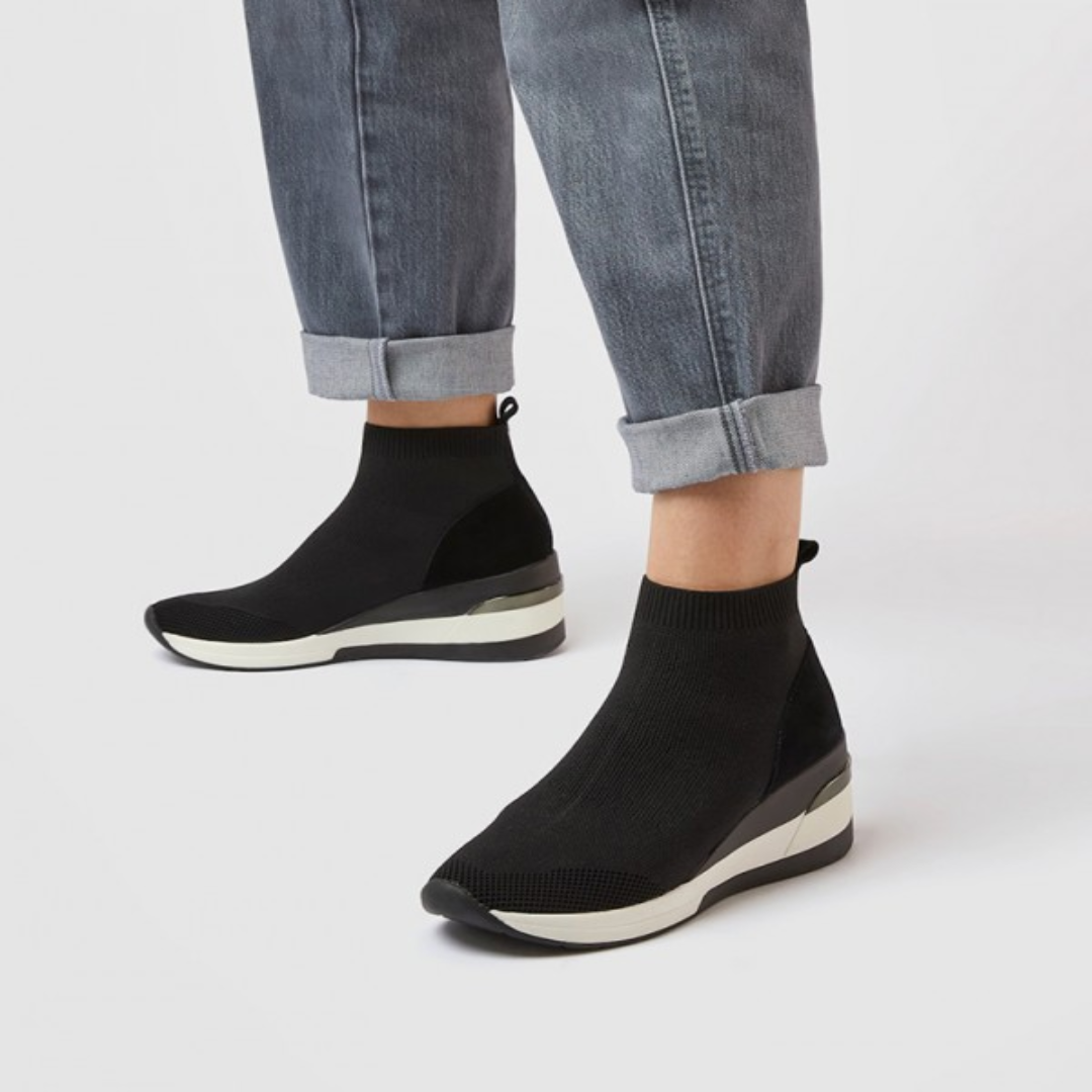 Engel Black Crystal Sneakers for Women – Trendy Footwear | Supplier in UAE