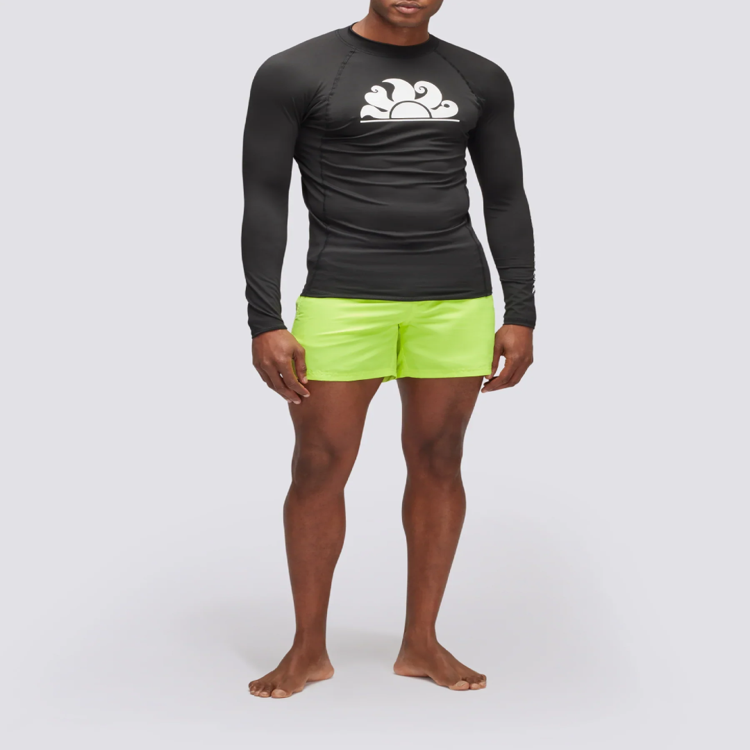 Black Long Sleeve Rash Guard for Men | Best Price Supplier in UAE