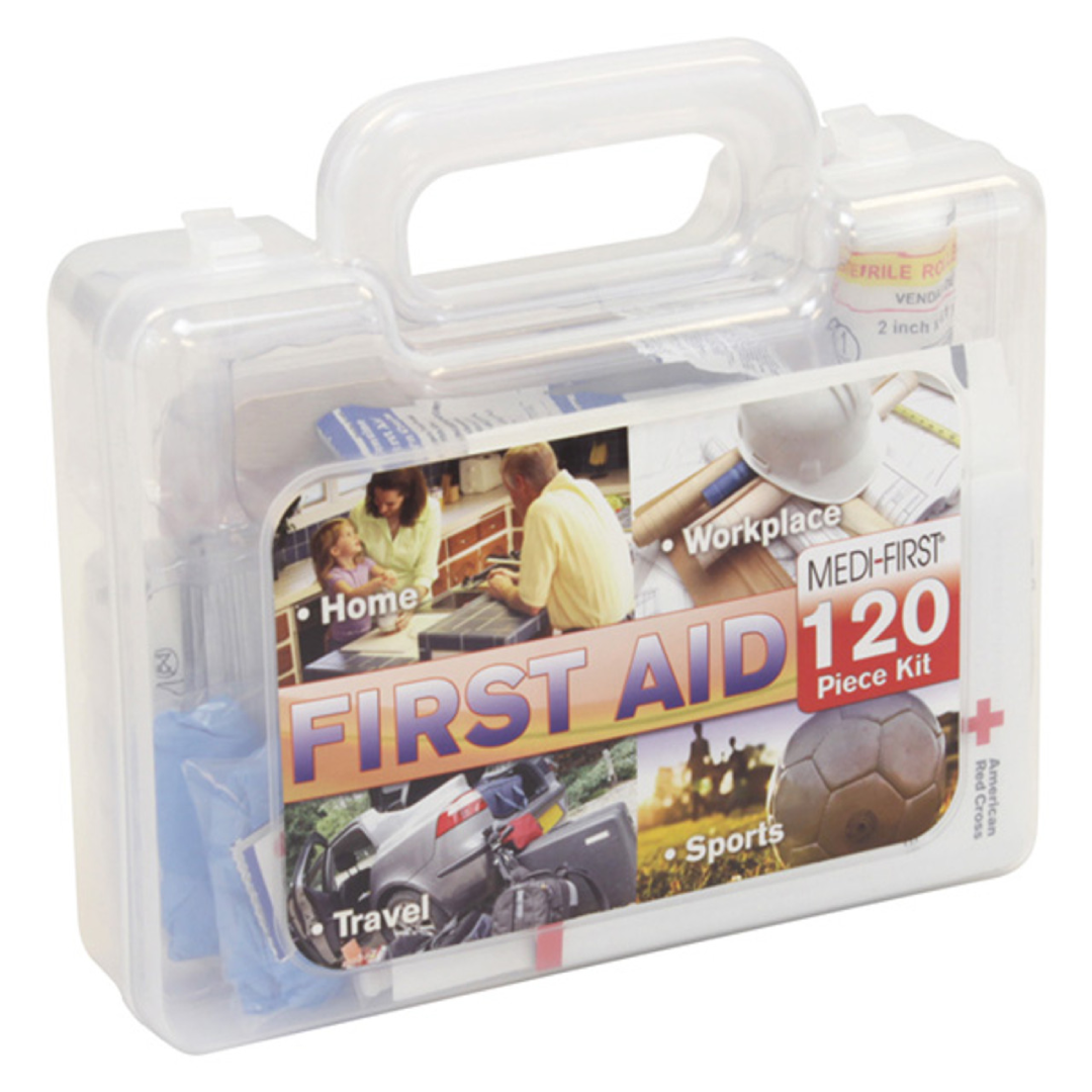 120 PC First Aid Kit – Emergency Medical Supplies USA