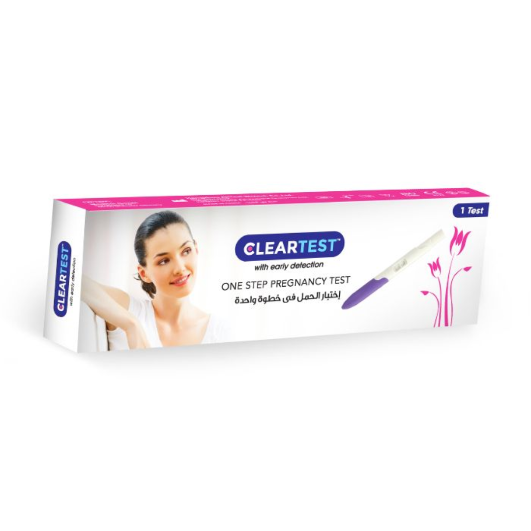Cleartest Pregnancy Midstream UAE WHO Trusted Rapid Test