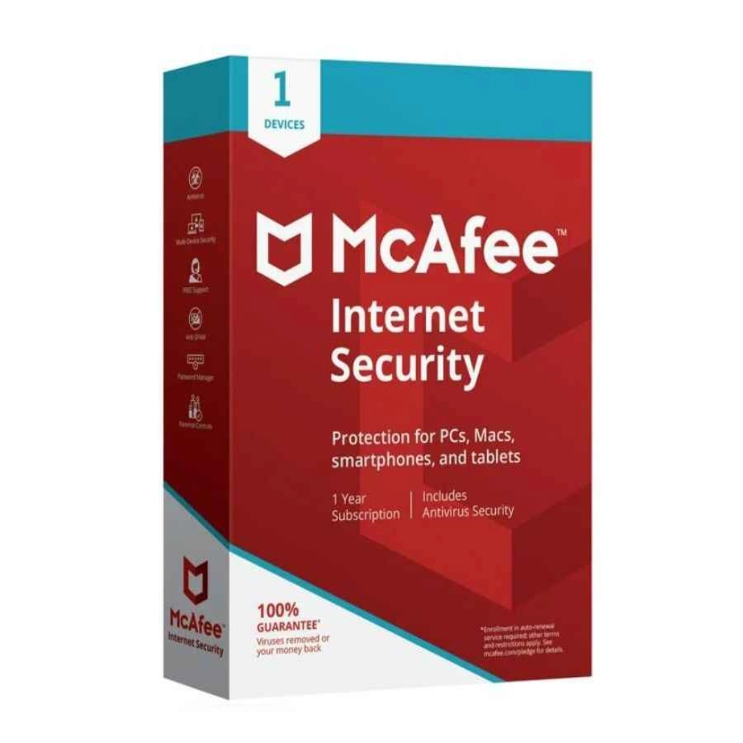 McAfee AntiVirus 1PC 1 Year – UAE Security Software